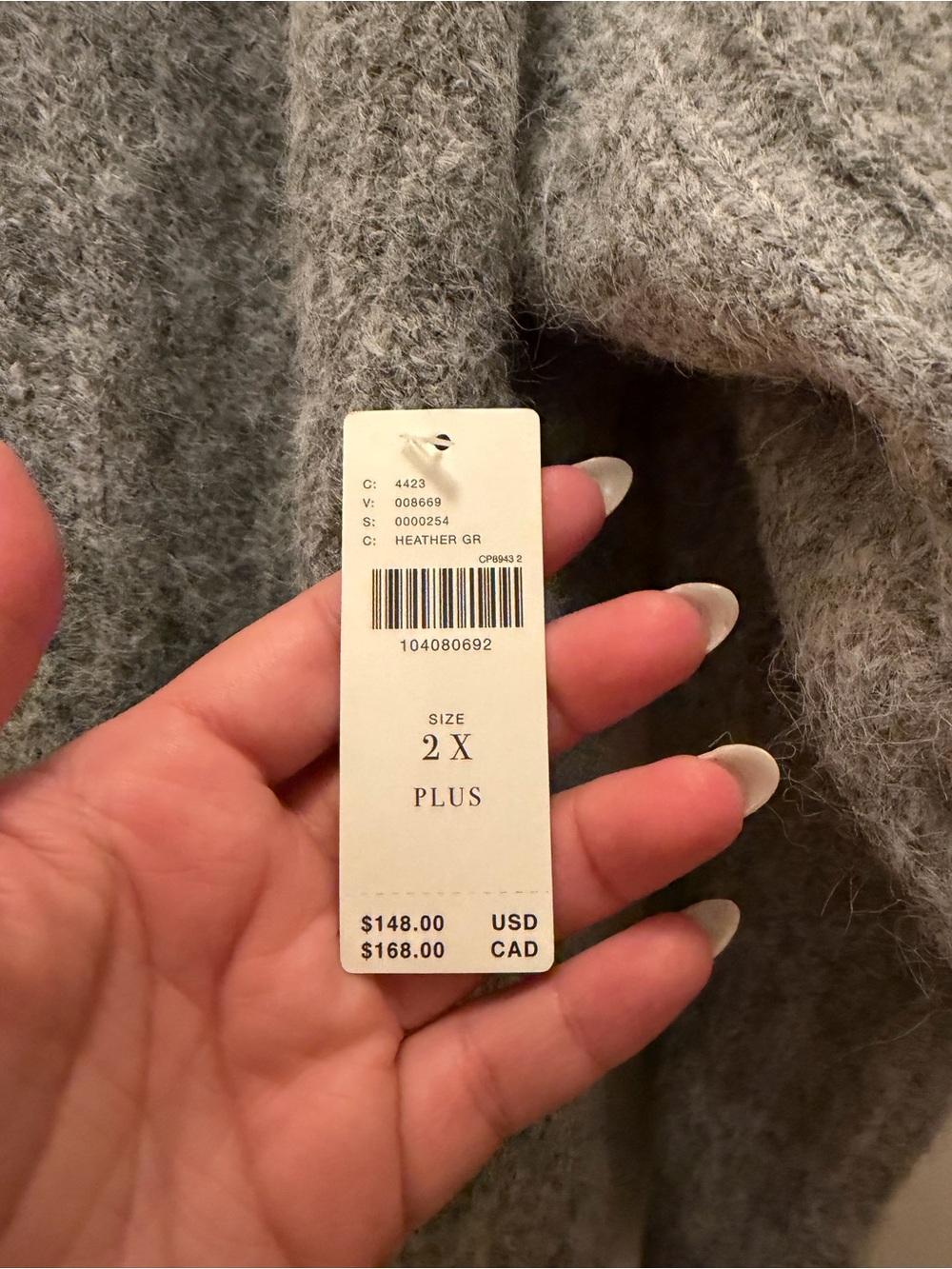 Pilcro Off-Shoulder Batwing Sweater - Picture 3 of 6